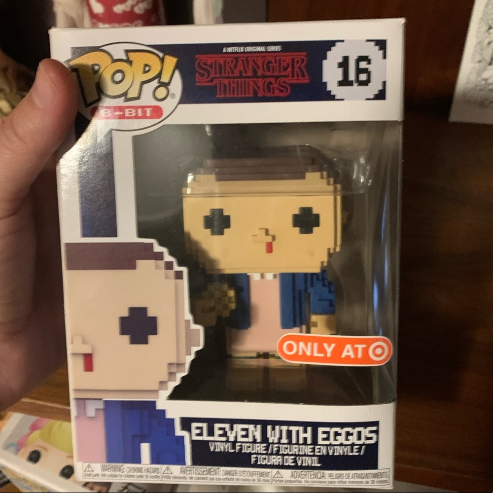 8-bit Eleven with Eggos Funko Pop